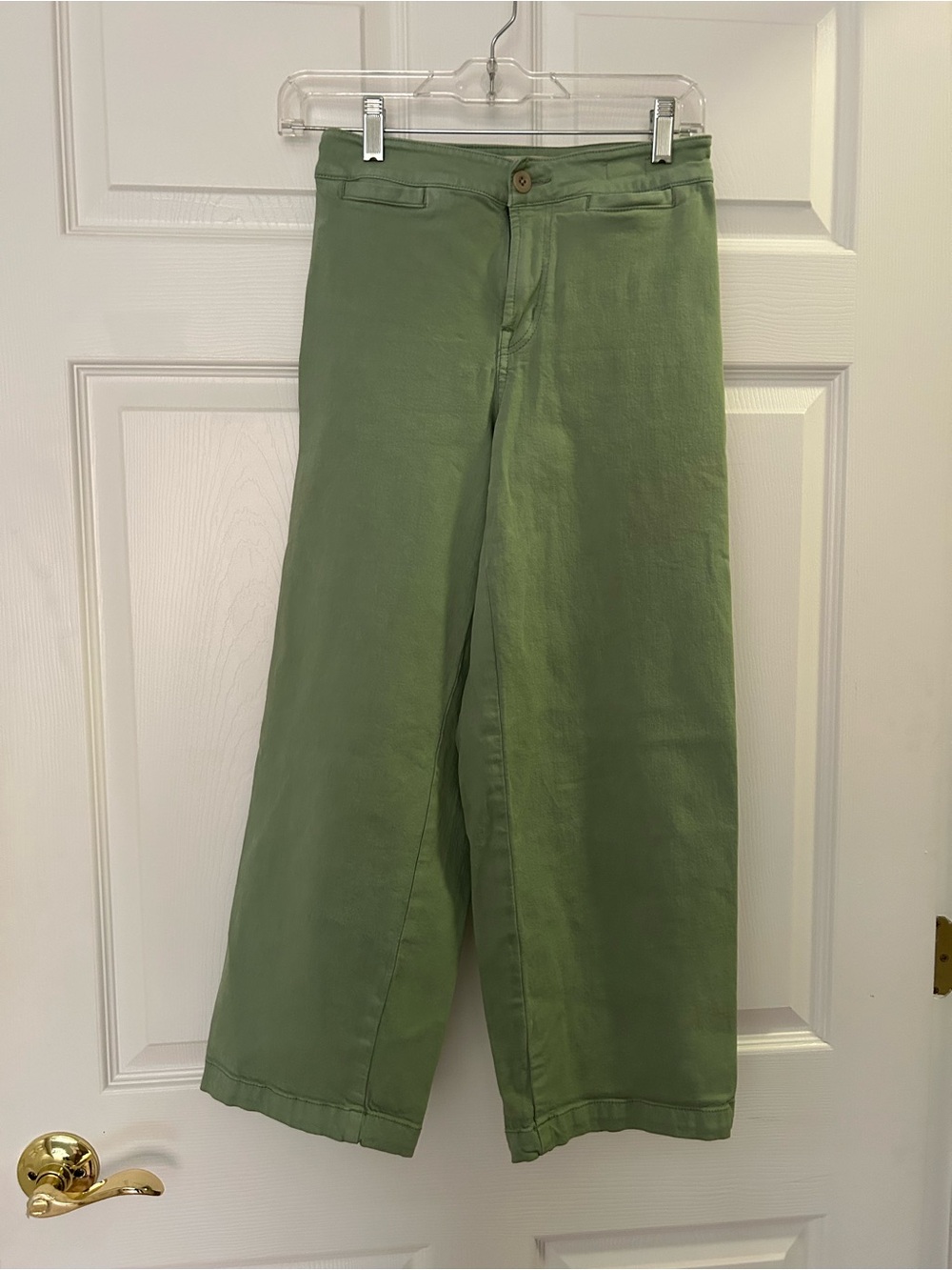 Madewell curvy Emmett wide leg cropped pant - Picture 3 of 3
